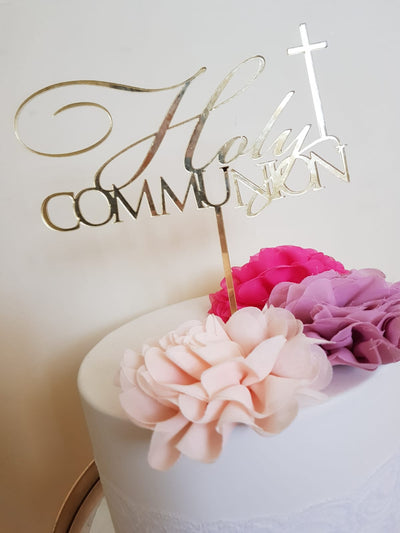 Holy Communion Cake Topper - Wedding Bliss Accessories