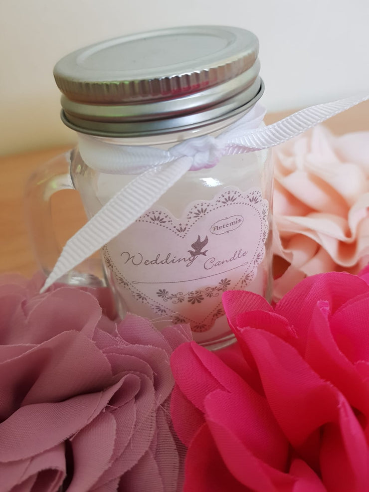 Mason Candle Jar - Wedding Bliss Accessories