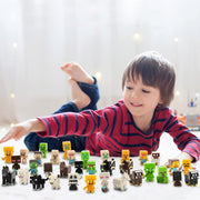 36Pcs Cake Toppers for Party Supplies, Character Cupcake Toppers - Collection Playset