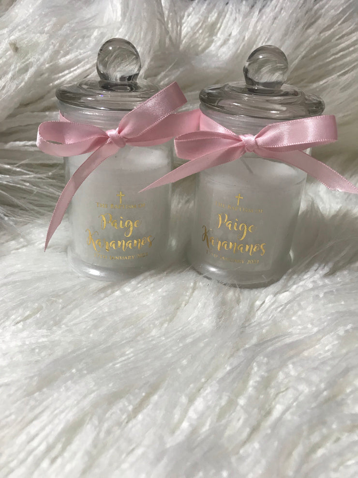 Ball Top Candle Jars Made to order