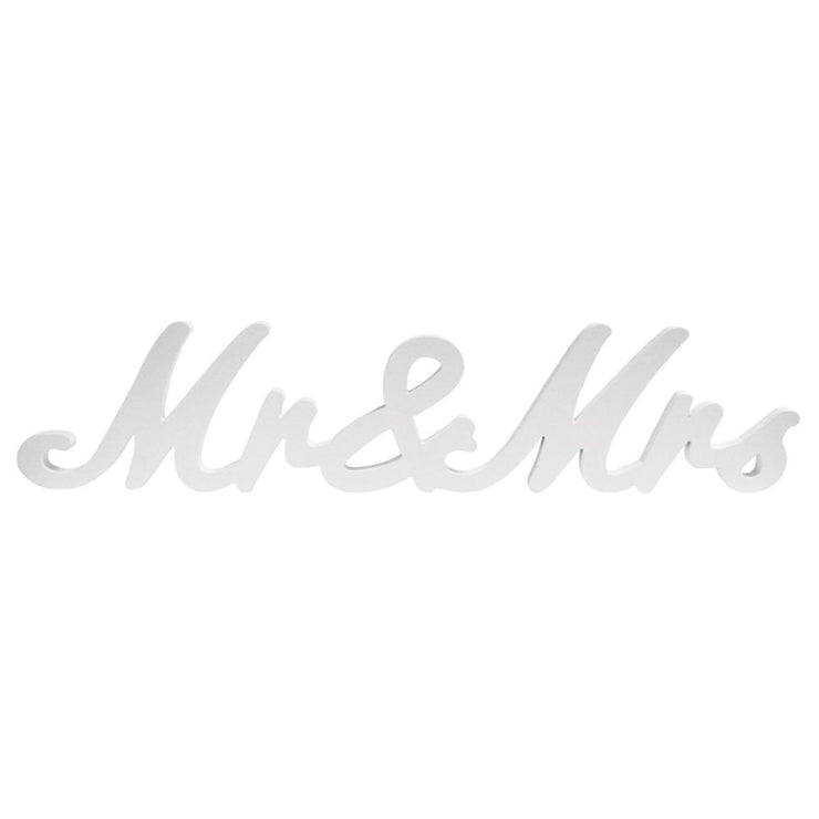 Mr & Mrs Table Word - Wedding Bliss Accessories